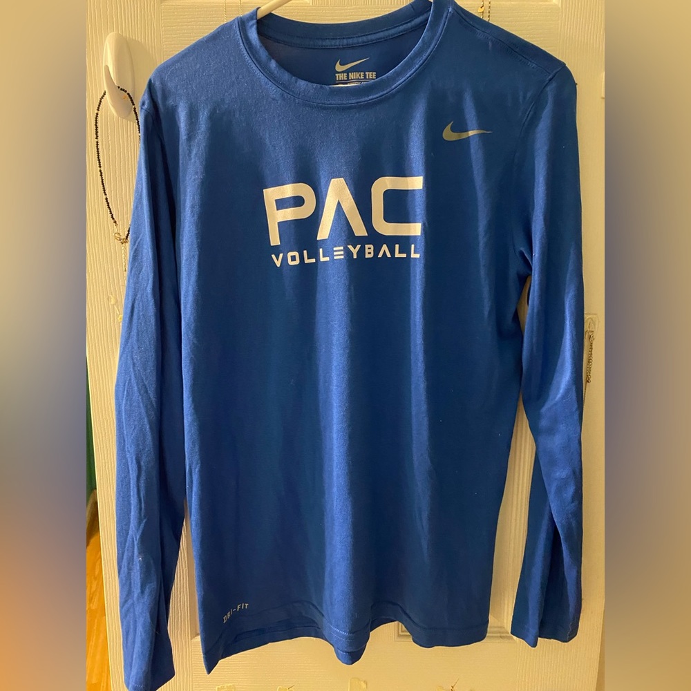 Women’s Nike Dri-Fit Long Sleeve T-shirt with PAC Volleyball Logo